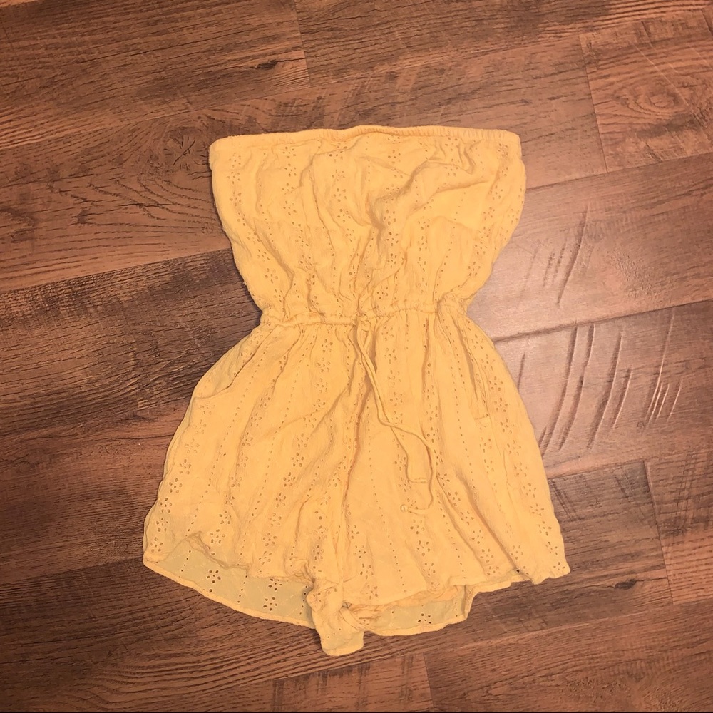 Hollister Strapless Romper